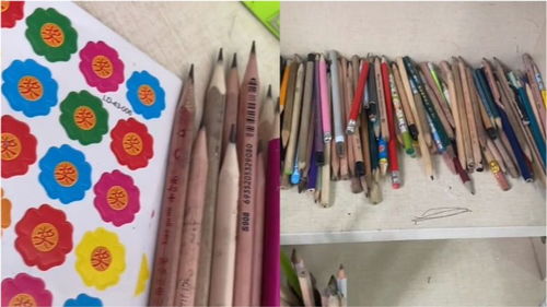 拾金不昧小红花，文具漂流暖校园